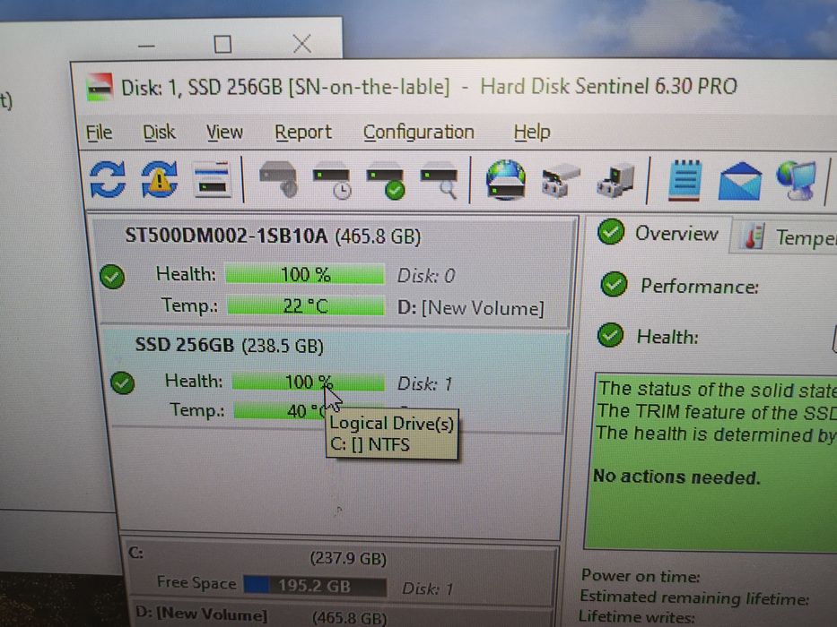 HP ProDesk 600 G1 Tower – i3 3.5GHz / 8GB RAM / SSD 256GB + HDD 500GB