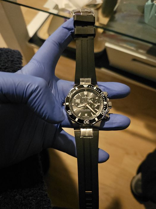 Ceas nou Edox Delphin Chrono Quartz 43mm