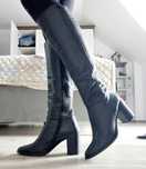 Cizme piele toc gros  Faith 39