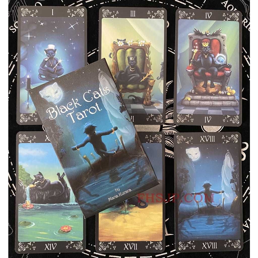 Таро карти:White Cats Tarot &Black Cats Tarot & Way of the Panda Tarot