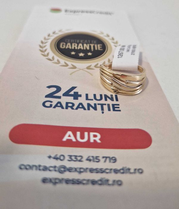 Inel de aur (AG32 B27053.1) 2 ANI GARANTIE!