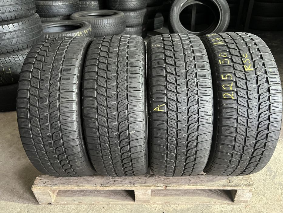 4 anvelope iarna 225/50/17 , bridgestone , runflat !