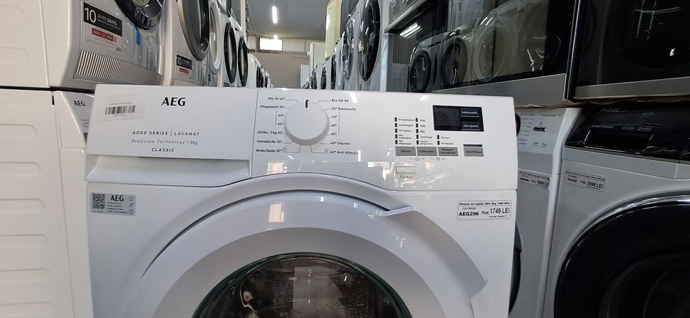 Mașina de spălat AEG 8kg import Germania Garantie AEG296
