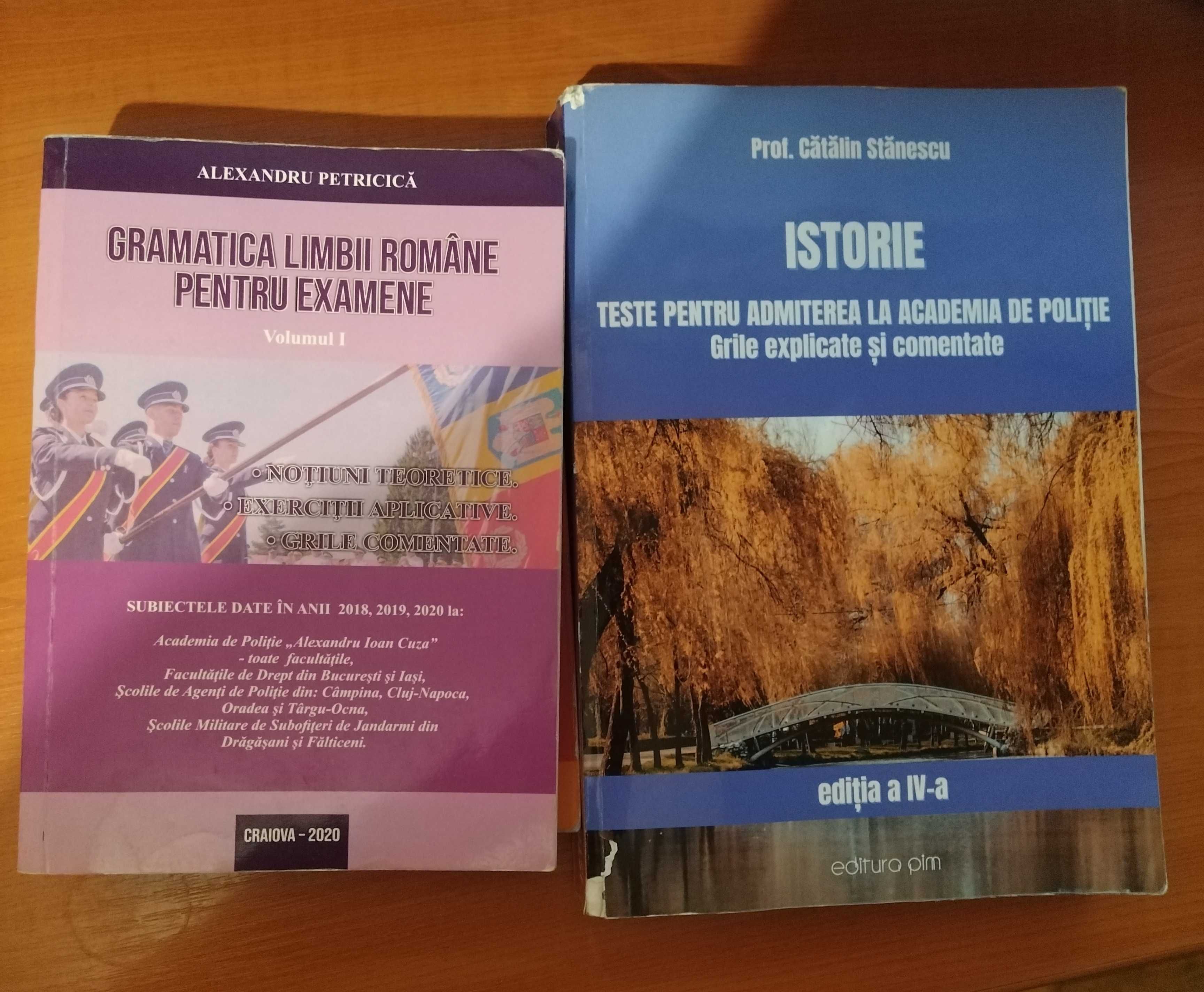 Cărți pentru admitere Academia de Poliție