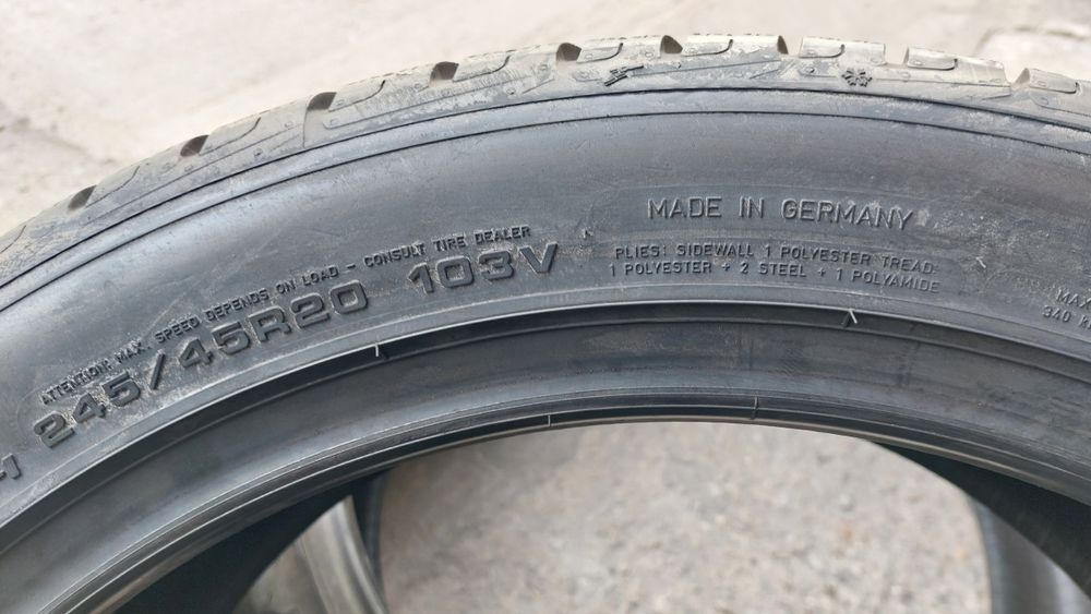 Нови гуми 245/45/20 Goodyear Ultragrip Performance 2 броя