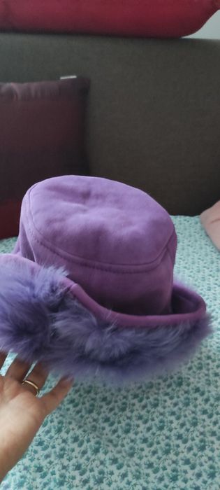 Căciulă piele cu blană