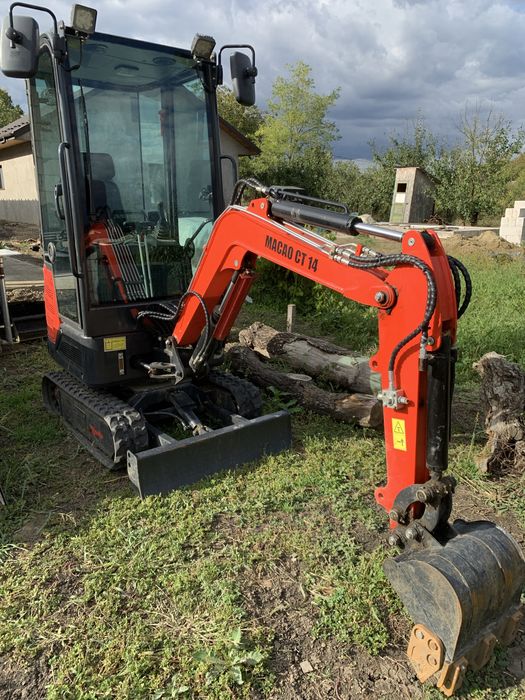 Miniexcavator 1.4 tone