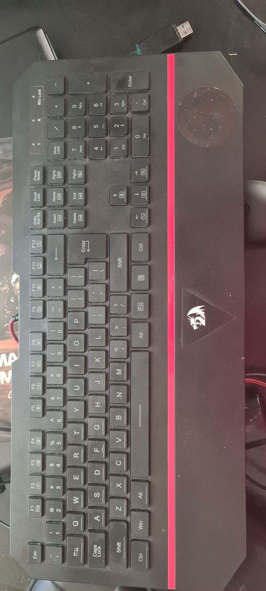 Tastatura RedDragon K502RGB luminata