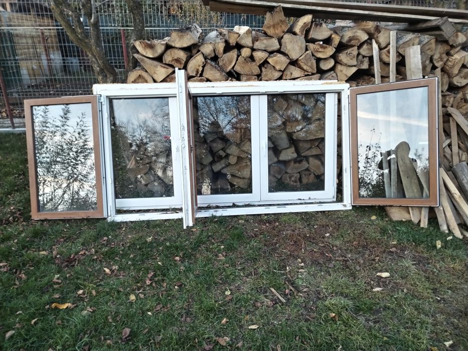 Tâmplărie pvc ferestre geam termopan 2290x1190