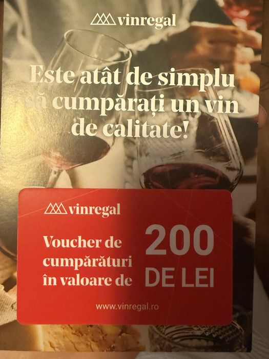 Voucher Vin Regal - 200 lei