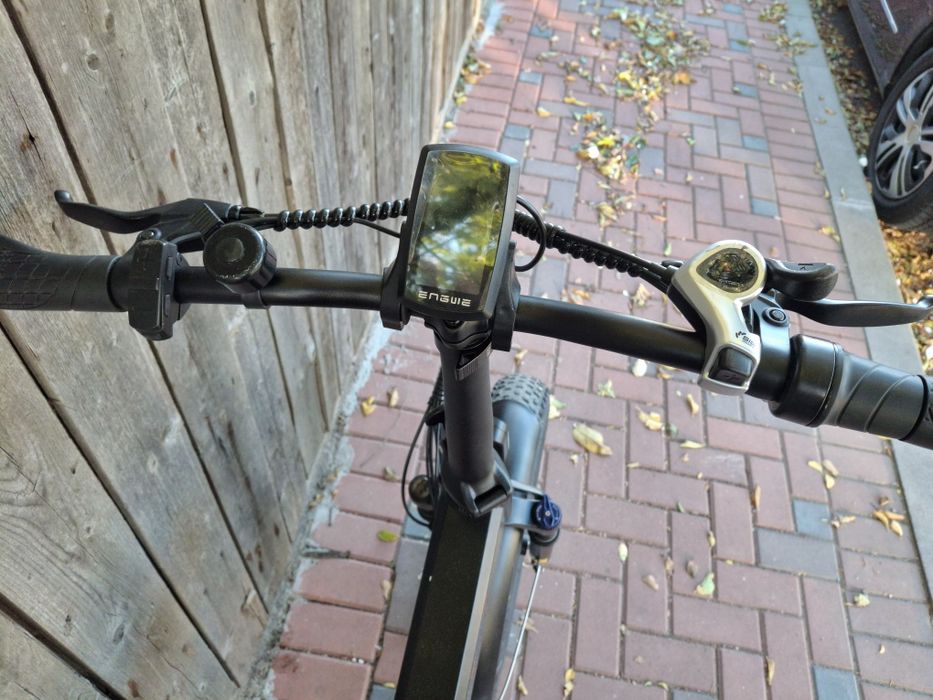 Bicicleta electrica pliabila full suspension