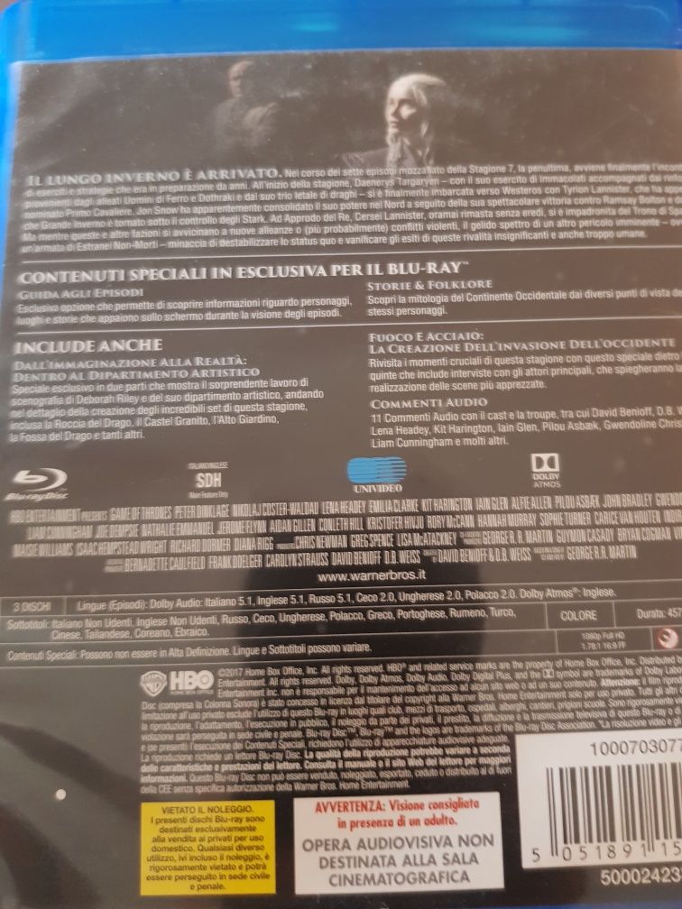 Game of thrones blu-ray sez 7