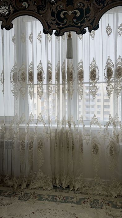 Тюль декор  туредская