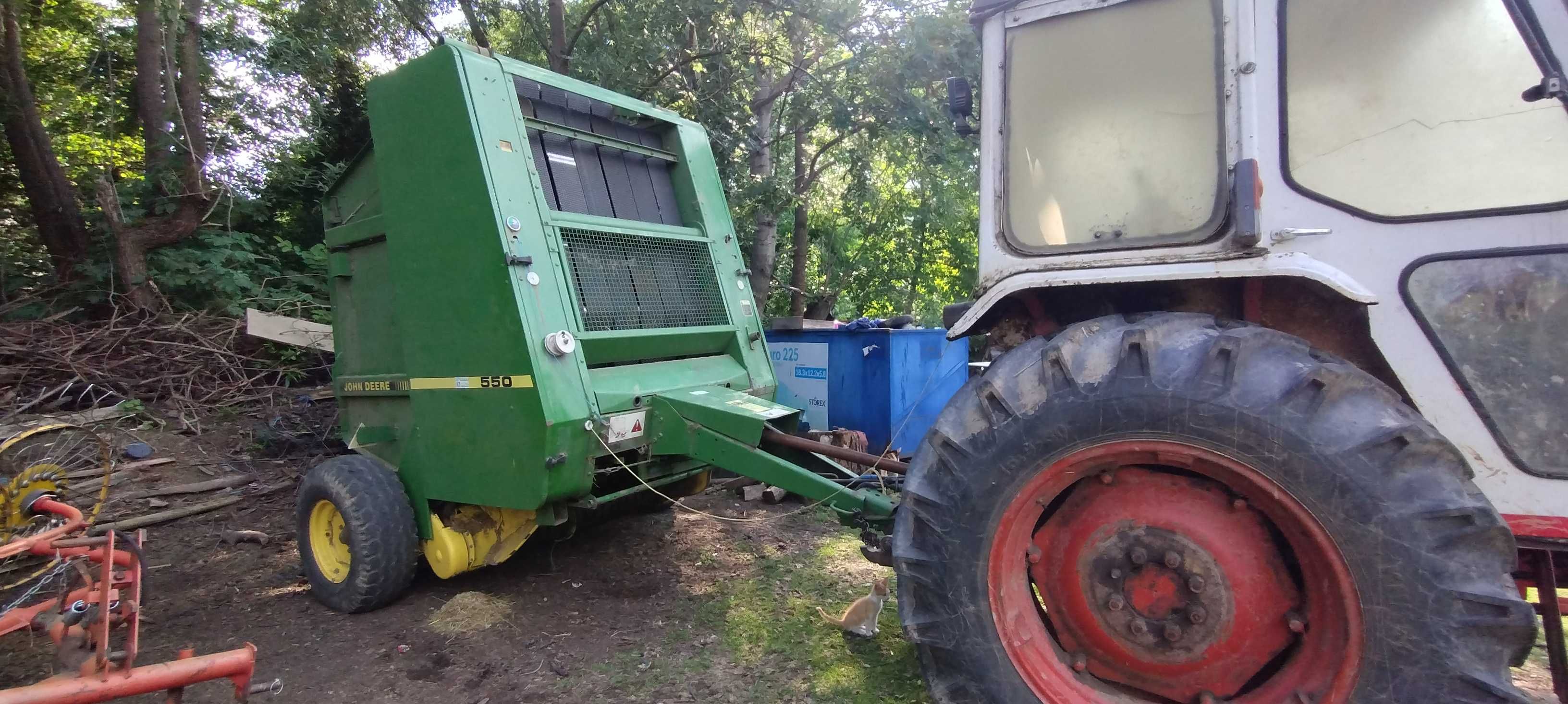 Presa de balotat John deere