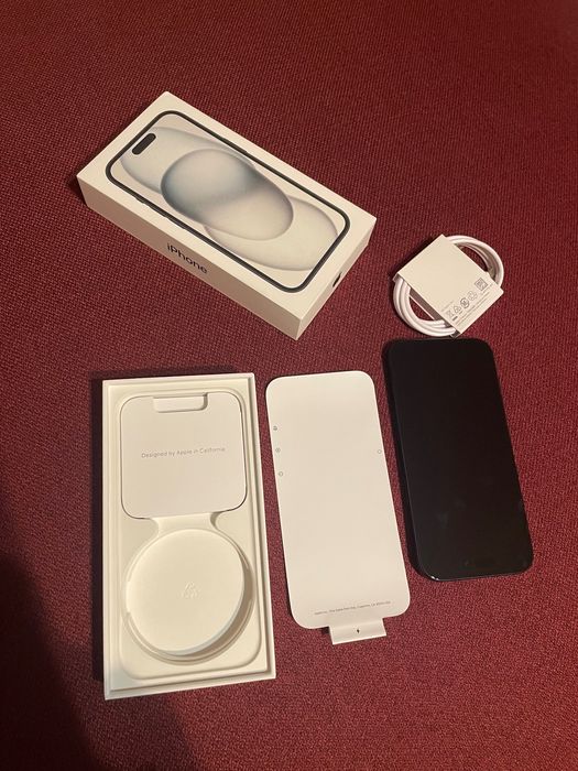 iPhone 15 Black - 128 gb - nou