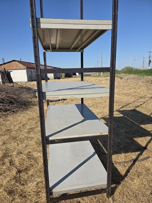 Rafturi cu polițe si rigole zincate teava zincata teava rectangulara
