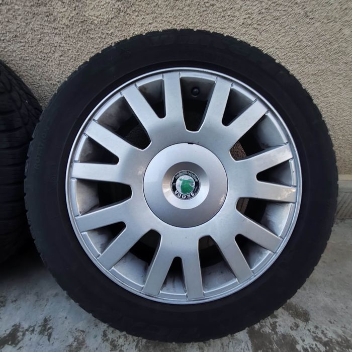 Roți/Jante/Cauciucuri iarna 16 inch Skoda