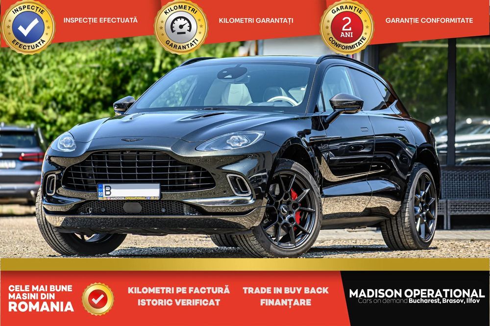Aston Martin DBX 111,446e+TVA= 134850