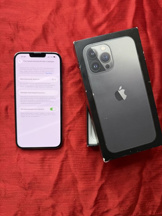 iPhone 13 ProMax 256Gb Graphic Akk: 82% Kelwamiz