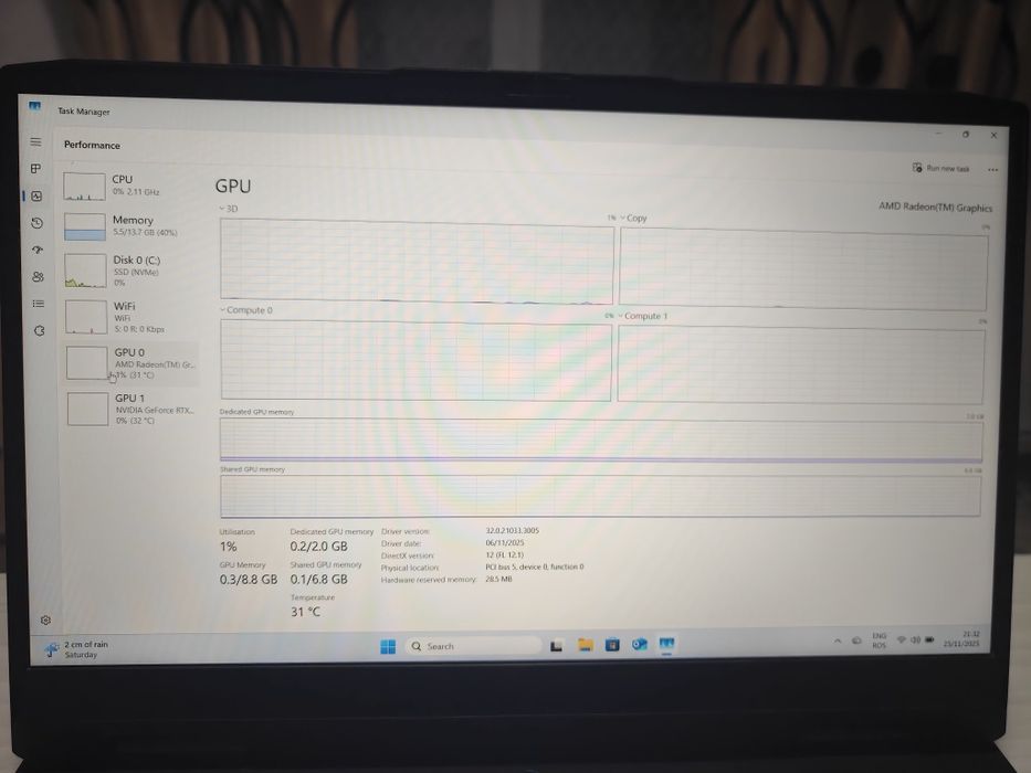 Laptop Lenovo ideapad gaming 3