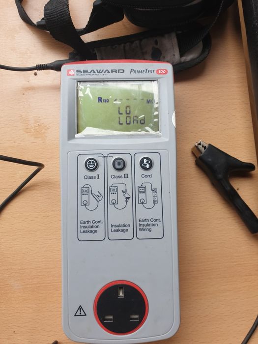Tester electrocasnice Seaward PrimeTest 100, 200mA, 500V, PAT Tester