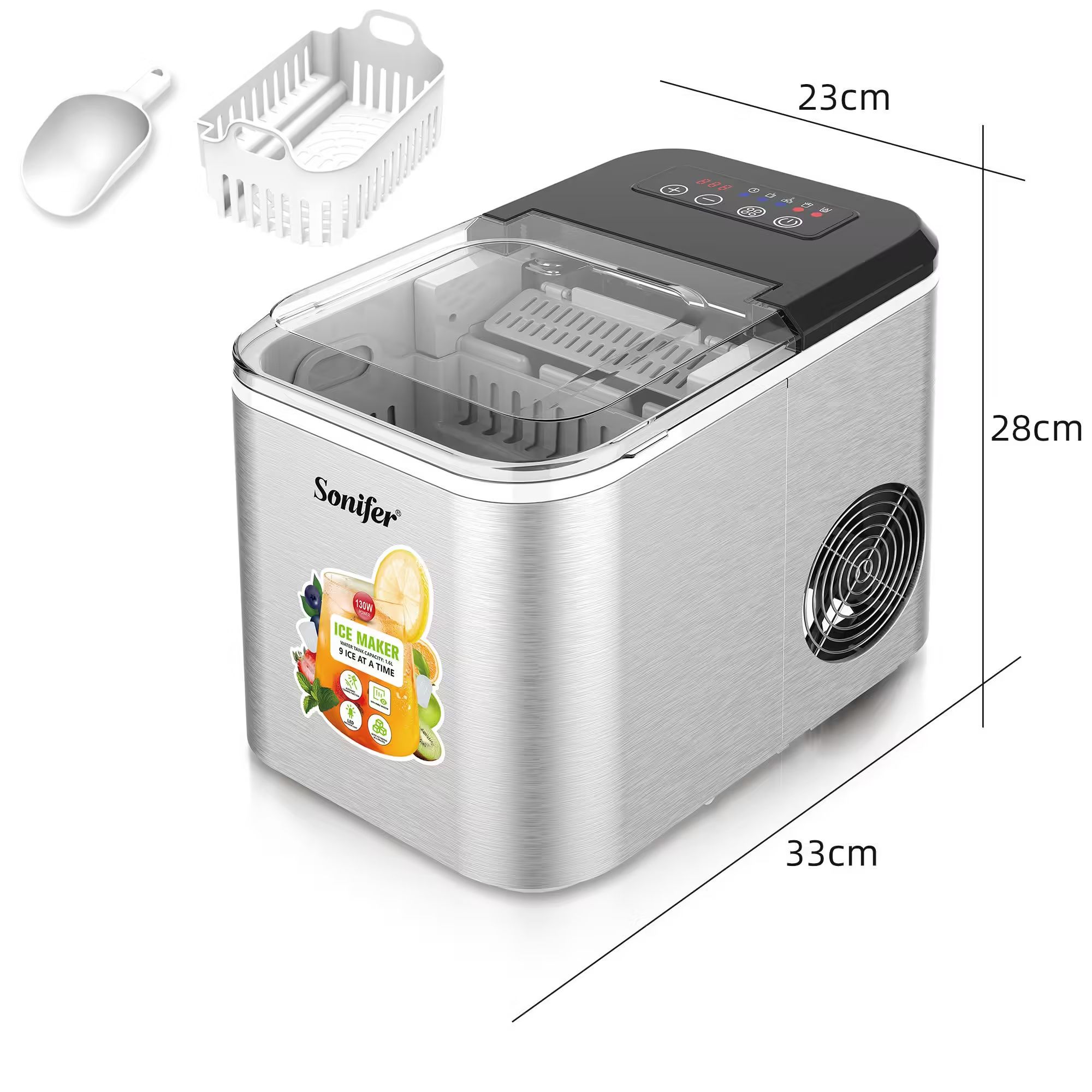 Ледогенератор Sonifer SF-6525, 1,6 л
