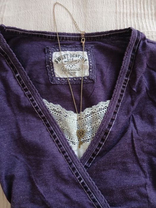 Babydoll блуза с дълъг ръкав