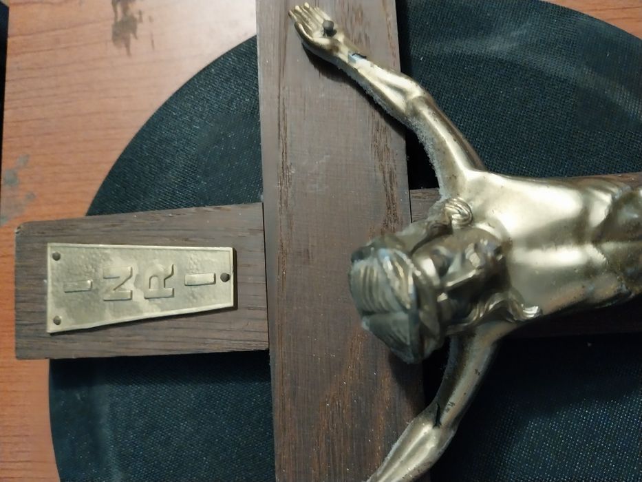 Crucifix bronz 45 x 23 cm, Cruce
