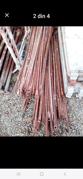 Vând bare schela metalica