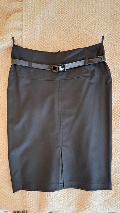 Fusta neagra stil office marime S