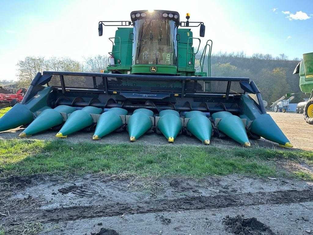 Combina John Deere T660 cu Header Geringhoff PCA 870 si Heder paioase