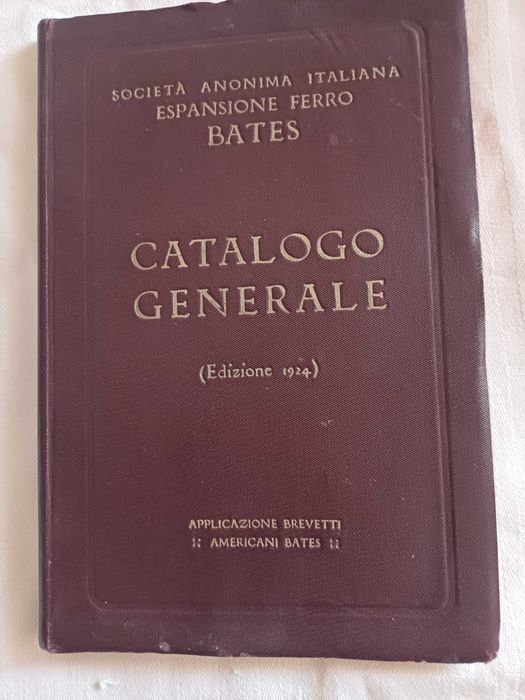 catalog expandate BATES editie1924