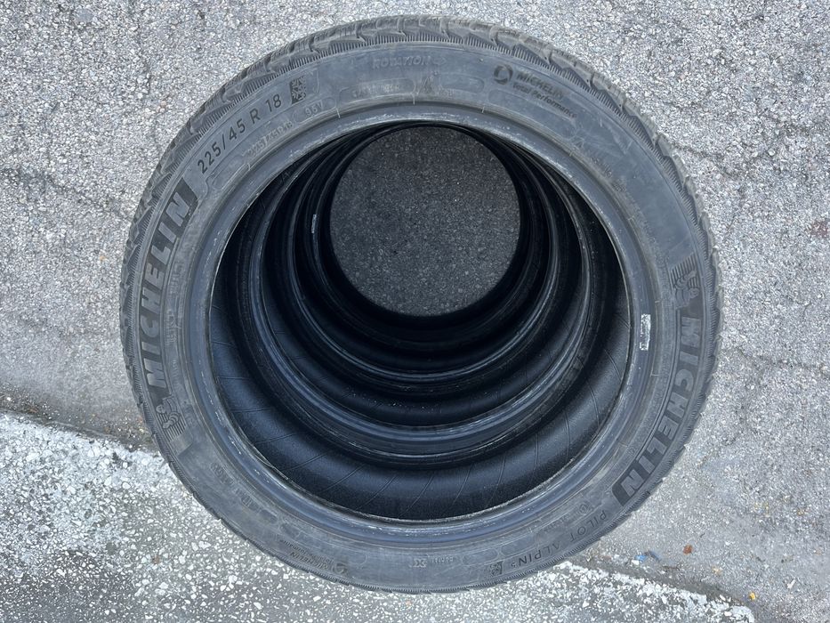4бр. Michelin Pilot Alpin 5 225/45/18 dot 2322
