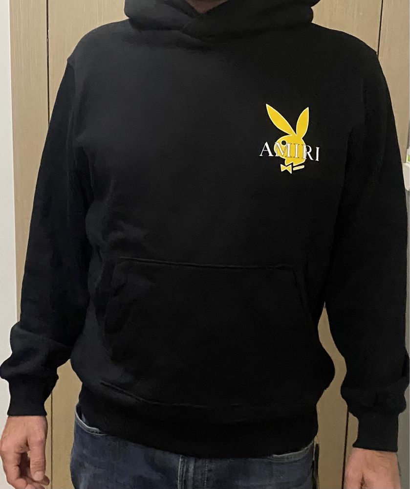 Суитчър Amiri Playboy HOODIE.100%оригинал,с етикети,нови.Струва 1500лв