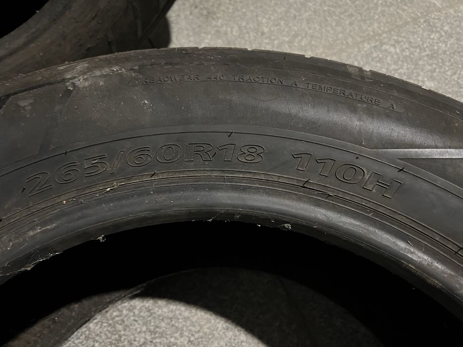 Продам б/у шины размер 265/60 R18