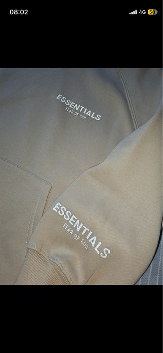 Vand Hanorac Essentials Fear of God Cream