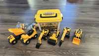 Masini de constructie, buldozer, excavator, compactor, betoniera,