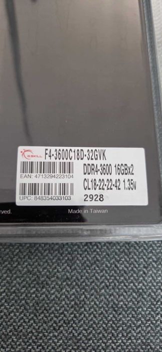 Kit AM4 GARANTIE FULL BOX ASUS B450, Ryzen 5 5600x, 32GB DDR4 Ripjaws