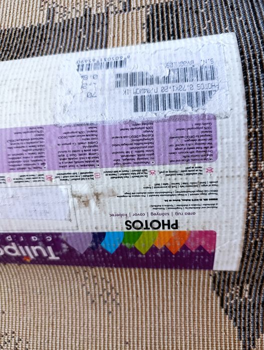 Set 2 covorase imprimeu Londra 0.7*1,2 m