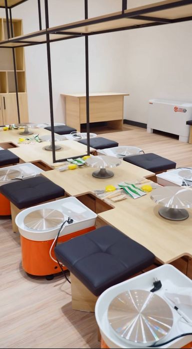 Гончарный круг 
Подходит для детских 
садов, школ и образовательных уч