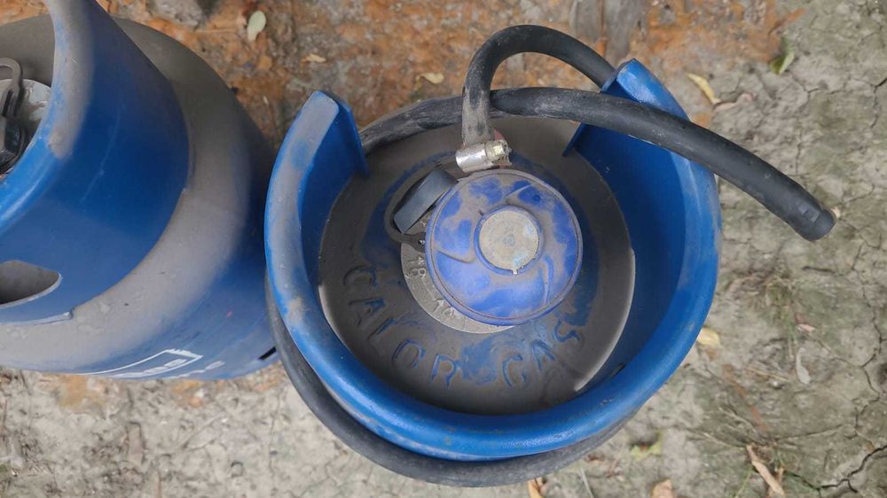 2 Butelii otel 7 kg , ideale rulota , camping