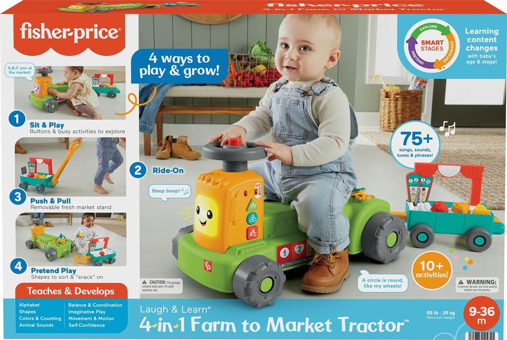 Fisher Price Трактор Маркет