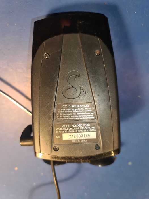 Detector radar XRS 9330 TESTAT CU PISTOL RADAR