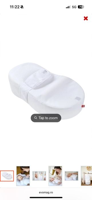 Baby nest ergonomic Red Castle/ Cocoonababy