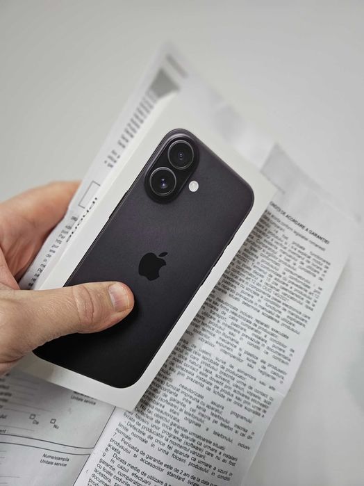 Iphone 16 128 Gb nou la cutie 2 ani Garantie.