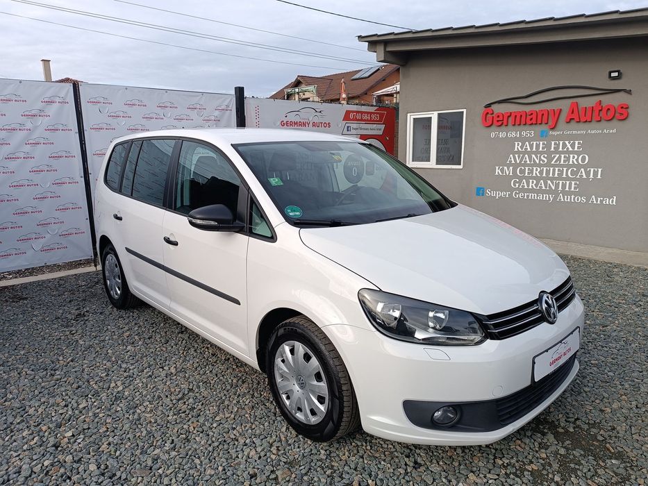 Volkswagen Touran RATE/GARANTIE1.6diesel 2013 km reali senzori inc scaune