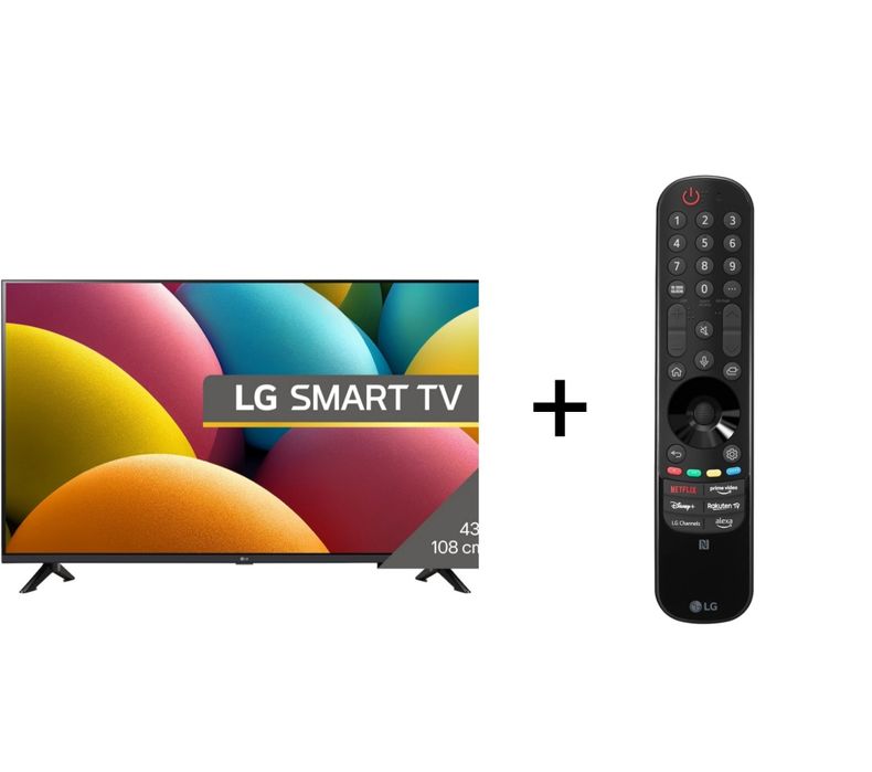 Нов! Телевизор LG 43" LED 43LR60006LA, + Подарък "LG Magic remote"
