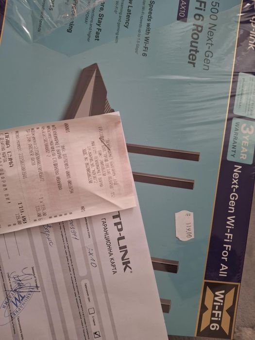 Wi-Fi 6  Router Archer AX10