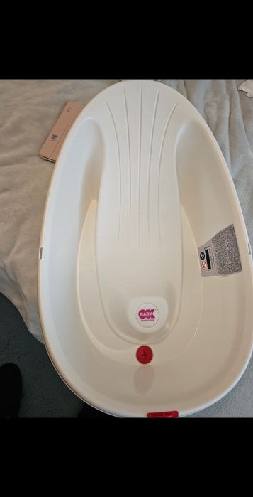 Cadita ok baby culoare alb