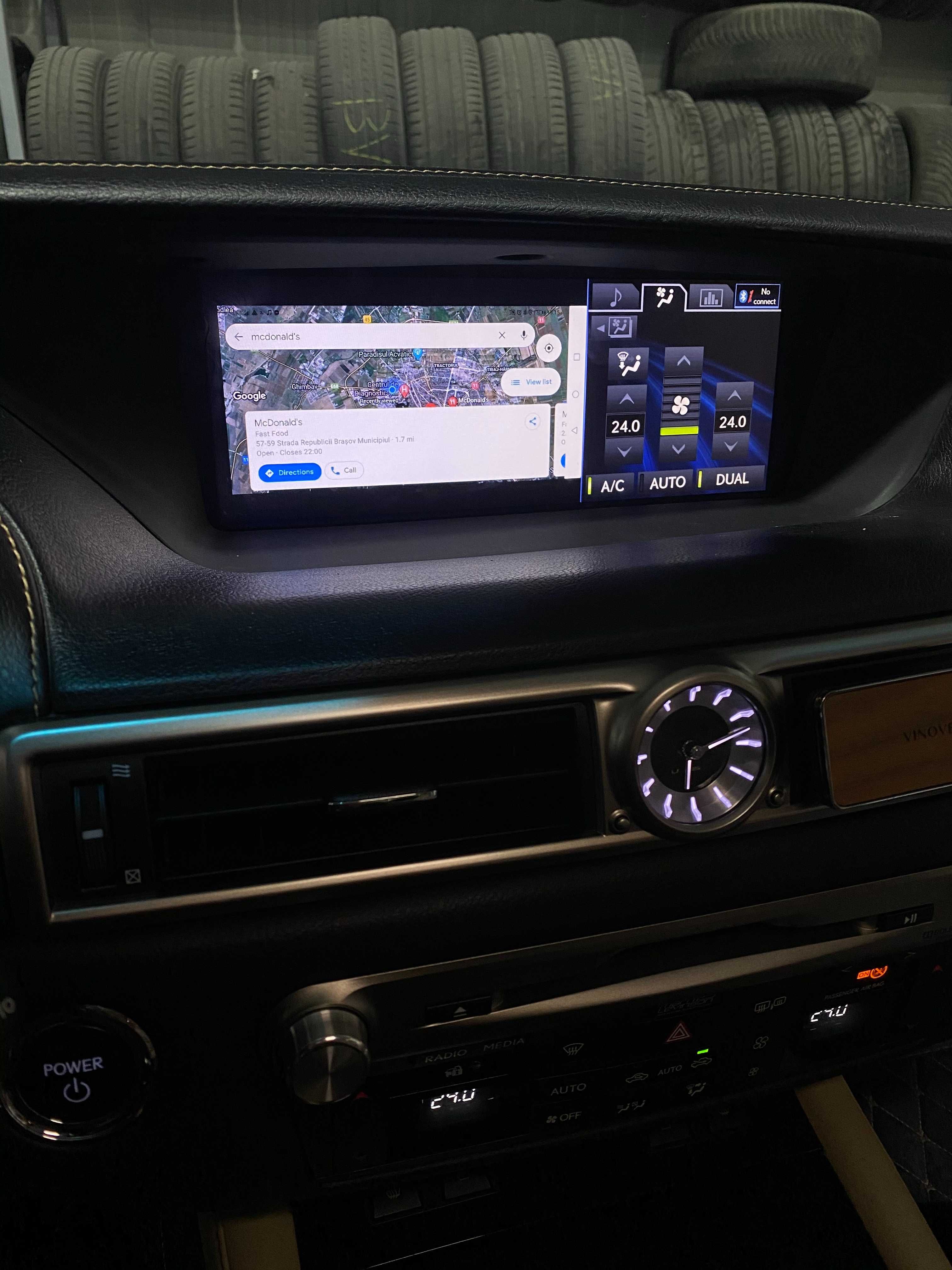 Sistem Apple CarPlay Android Auto Lexus IS NX CT ES RX GS RC